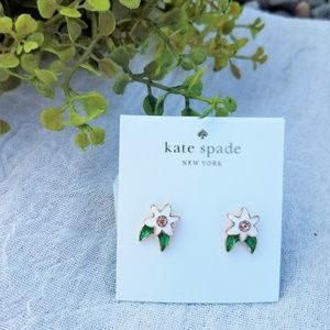 Kate Spade IVORY GARDEN GROVE Earrings NEW